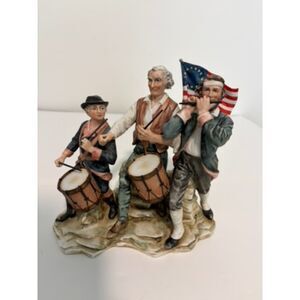 Andrea Sadek Revolutionary war Figurine 10" x 9.5" tall